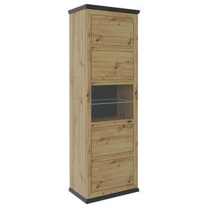 Hom`in VITRÍNA, tmavosivá, dub artisan, 69, 6/209, 4/43 cm vyobraziť