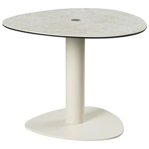 Belluti KONFERENČNÝ STOLÍK, taupe, sivobiela, kov, sklo, keramika, 58/58/46-64 cm vyobraziť