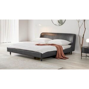 Livetastic ČALÚNENÁ POSTEĽ, 180/200 cm, čierna vyobraziť