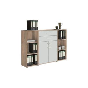 MID.YOU SKRINKA NA DOKUMENTY, biela, dub sonoma, 172, 6/113, 6/33 cm vyobraziť