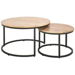 Carryhome SADA KONFERENČNÝCH STOLÍKOV, prírodná farba, drevo, 60/80/60/80/42/45 cm vyobraziť