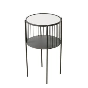 PRÍRUČNÝ STOLÍK, čierna vyobraziť