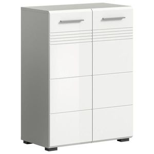 MID.YOU SPODNÁ SKRINKA, biela, sivá, 60/80/30 cm vyobraziť