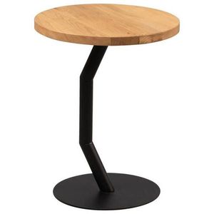 PRÍRUČNÝ STOLÍK, divoký dub, čierna, divoký dub vyobraziť