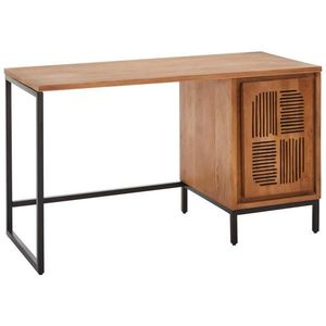 Livetastic PÍSACÍ STÔL, prírodná farba, 135/76/56 cm vyobraziť