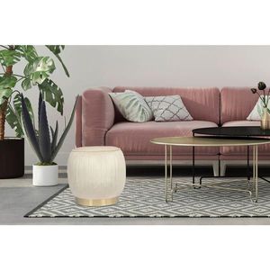 TABURETKA, kov, plast, 43/42/43 cm vyobraziť