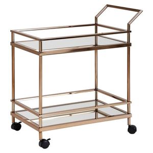 MID.YOU SERVÍROVACÍ VOZÍK, zlatá, 45/65, 5/84 cm vyobraziť