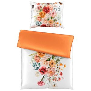 Novel OBOJSTRANNÁ POSTEĽNÁ BIELIZEŇ, satén, biela, 140/200 cm vyobraziť