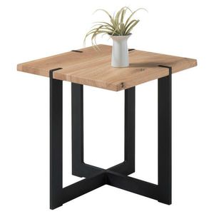 Livetastic KONFERENČNÝ STOLÍK, čierna, farba duba, drevo, kov, 45/45/50 cm vyobraziť