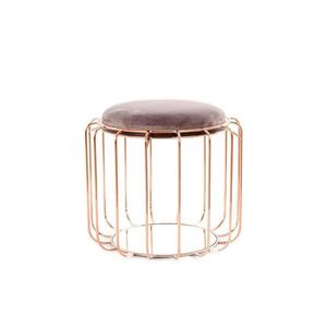 Kayoom PRÍRUČNÝ STOLÍK, fialová, medená vyobraziť