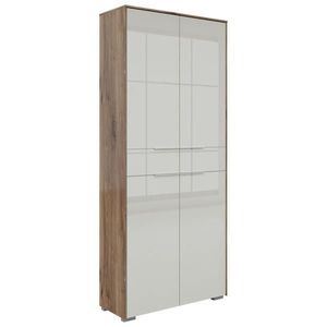 Voleo SKRINKA NA DOKUMENTY, svetlosivá, tmavý dub, 81/199/37 cm vyobraziť