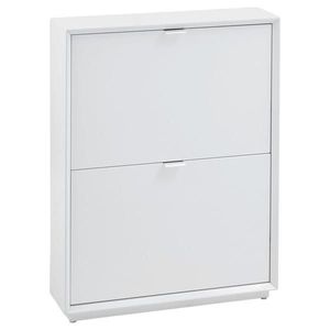 Xora VÝKLOPNÁ SKRINKA NA TOPÁNKY, biela, farba ušľachtilej ocele, 64, 5/83, 2/18 cm vyobraziť