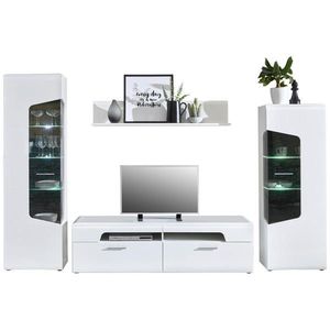 Hom`in OBÝVACIA STENA, biela, farba duba, biela s vysokým leskom vyobraziť