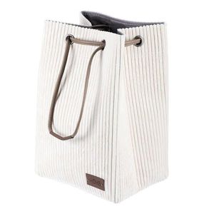 KÔŠ NA BIELIZEŇ, béžová vyobraziť