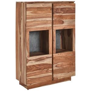 Livetastic VYSOKÁ KOMODA, akácia, indický palisander, prírodná farba, 99/146/41 cm vyobraziť