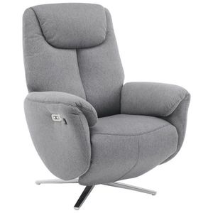 Livetastic MASÁŽNE KRESLO, textil, sivá vyobraziť