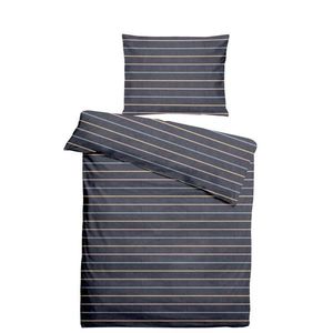 POSTEĽNÁ BIELIZEŇ, flanel, tmavomodrá, 140/200 cm vyobraziť