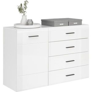 Hom`in KOMODA, antracitová, biela, 126/84, 6/41, 6 cm vyobraziť