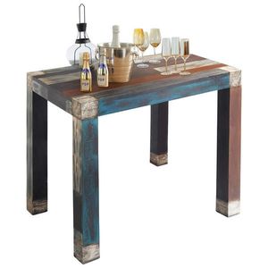 Livetastic BAROVÝ STÔL, akácia, mangové drevo, viacfarebná, 110/70/105 cm vyobraziť