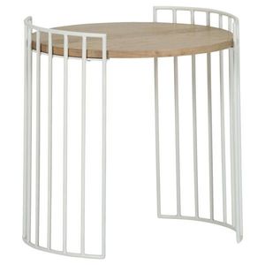 Landscape PRÍRUČNÝ STOLÍK, dub, biela, farba duba vyobraziť