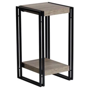 Carryhome PRÍRUČNÝ STOLÍK, čierna, farba duba vyobraziť