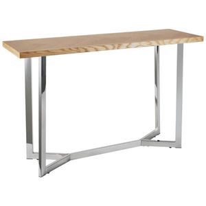 Livetastic KONZOLOVÝ STOLÍK, farba duba, farba ušľachtilej ocele, drevo, kov, kompozitné drevo, 120/78/40 cm vyobraziť