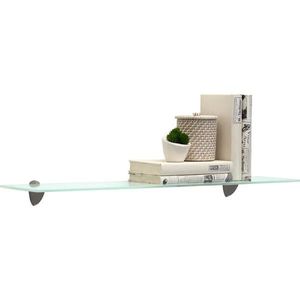 Boxxx SKLENENÁ POLICA, biela, 78/0, 6/18 cm vyobraziť