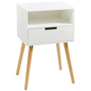 Xora NOČNÝ STOLÍK, borovica, prírodná farba, biela, 40/63, 5/30 cm vyobraziť