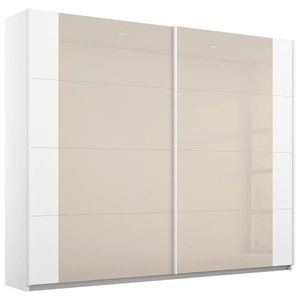 Rauch Möbel ŠAT. SKRIŇA S POSUV. DVERAMI, biela, šampanská, 226/210/62 cm vyobraziť