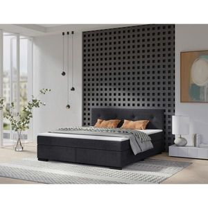 MID.YOU BOXSPRINGOVÁ POSTEĽ, 160/200 cm, antracitová vyobraziť