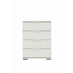 Carryhome NOČNÝ STOLÍK, biela, 52/74/38 cm vyobraziť