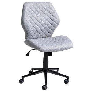 Carryhome OTOČNÁ STOLIČKA, tkaná textília, svetlosivá vyobraziť