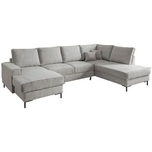 MID.YOU SEDACIA SÚPRAVA, textil, strieborná vyobraziť