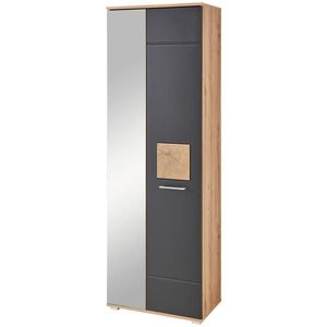 Xora PREDSIEŇOVÁ SKRIŇA, čierna, dub artisan, 65/195/38 cm vyobraziť