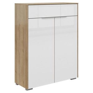 Voleo KOMODA, biela, farba duba, 81/110/37 cm vyobraziť