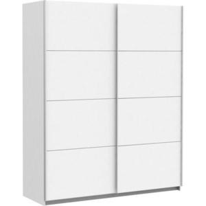 Ti'me ŠAT. SKRIŇA S POSUV. DVERAMI, biela, 170/210/61 cm vyobraziť