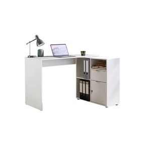 MID.YOU PÍSACÍ STÔL S ÚLOŽ.PRIESTOROM, biela, 110/85/74 cm vyobraziť