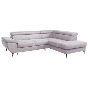 Welnova SEDACIA SÚPRAVA, textil, sivá vyobraziť