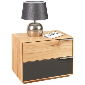 Valnatura NOČNÝ STOLÍK, divoký jadrový buk, antracitová, farba buka, 60/45/40 cm vyobraziť