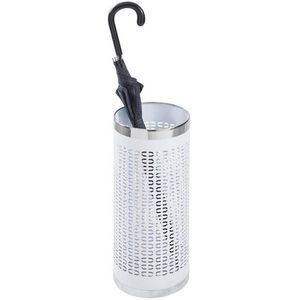 Xora STOJAN NA DÁŽDNIKY, biela, farba ušľachtilej ocele vyobraziť