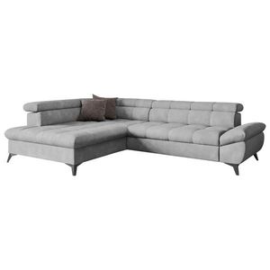 Welnova SEDACIA SÚPRAVA, textil, sivá vyobraziť