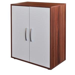 Bielizník s dvierkami 61501 orech/biela vyobraziť