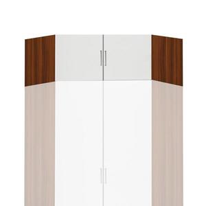 Nadstavec rohový ESO 61555 orech/biela vyobraziť