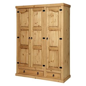 Skriňa 3-dverová CORONA vosk 162818 vyobraziť