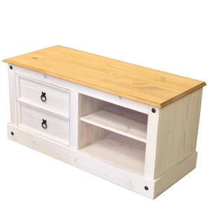 TV stolík CORONA biely vosk 161017B vyobraziť