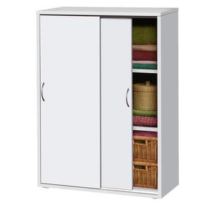 Skriňový bielizník 601 biely vyobraziť