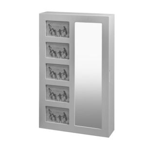 Závesné zrkadlo so šperkovnicou STELLA vyobraziť