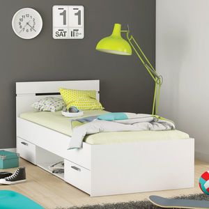 Multifunkčná posteľ 90x200 MICHIGAN perleťovo biela vyobraziť