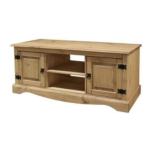 TV stolík 2 dvere CORONA vosk vyobraziť