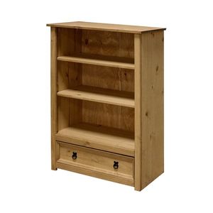 Knižnica so zásuvkou CORONA vosk vyobraziť